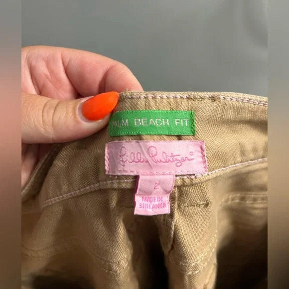 lilly pulitzer palm beach fit pants - Picture 5 of 7
